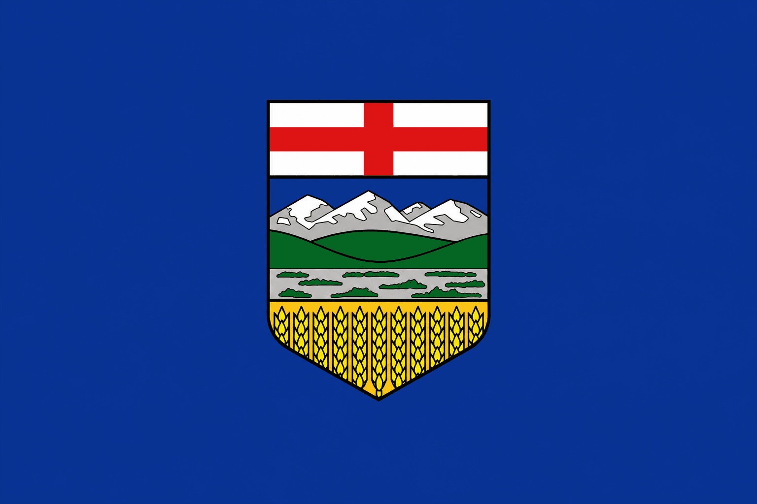 Alberta flag visual for ConstructionX service area inquiries.