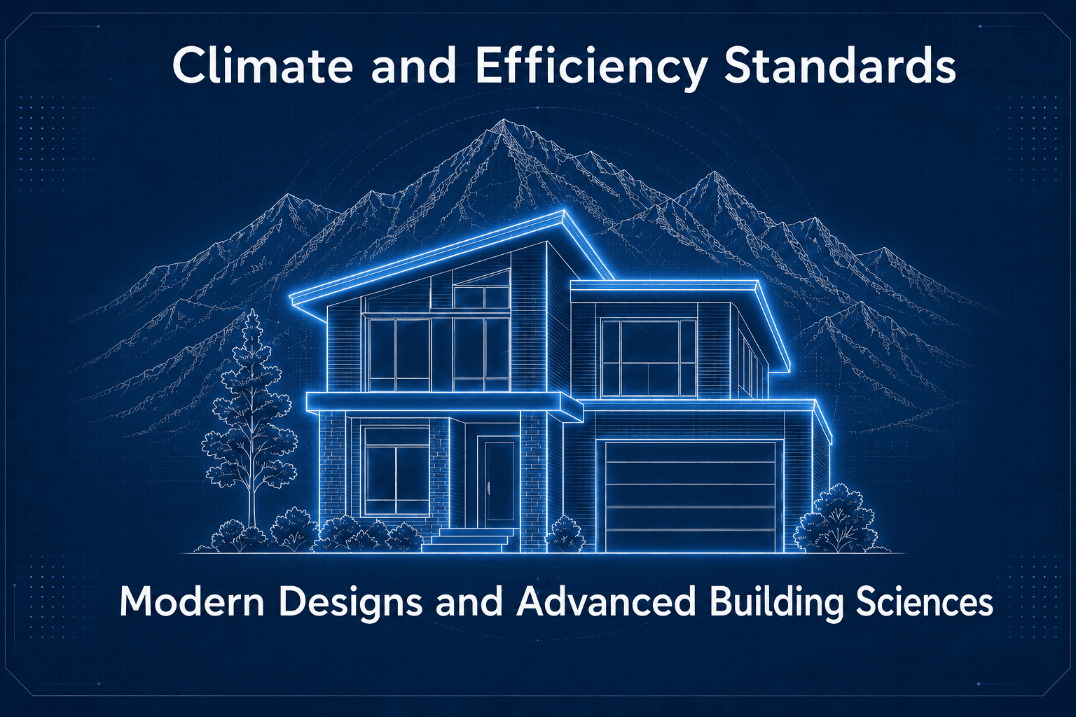 ConstructionX climate efficiency and advanced building science visual.