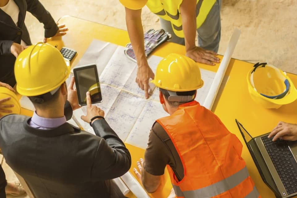 ConstructionX project communication planning visual.