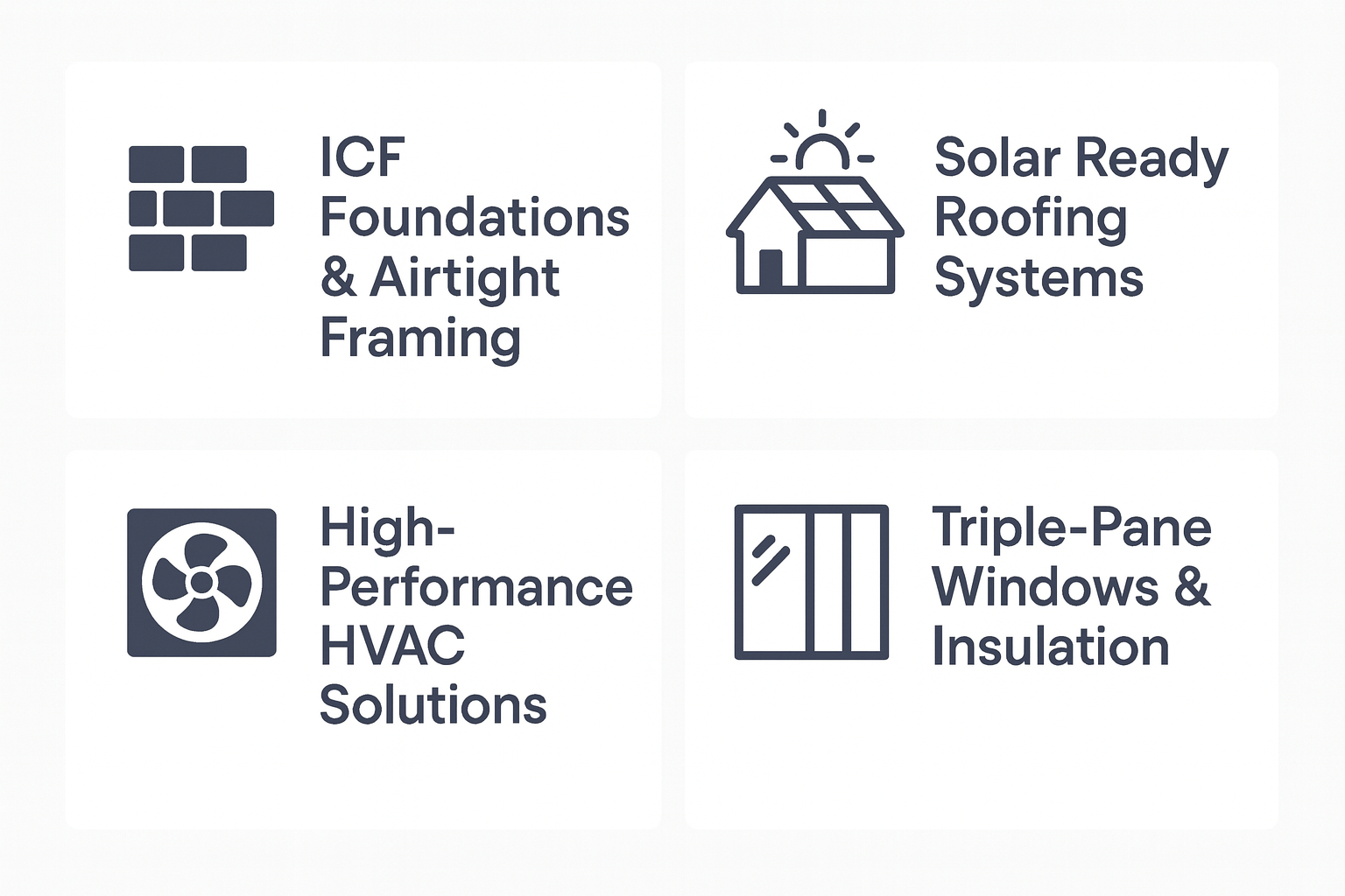 Energy-efficient building systems by ConstructionX – Custom Home Builders in Banff