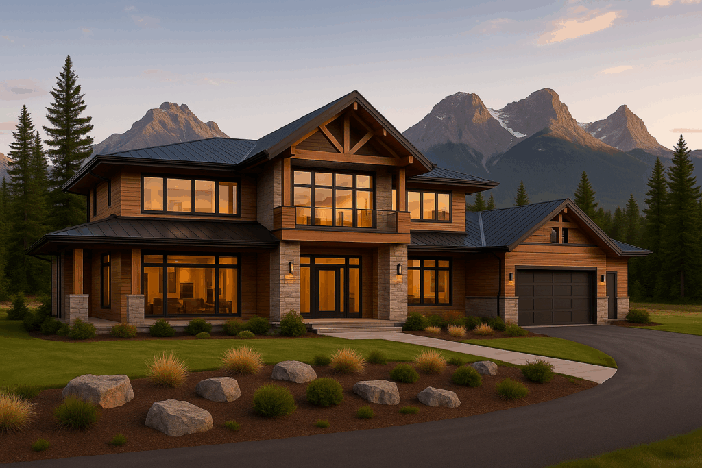 The Banff Home – Luxury mountain residence by ConstructionX, leading Custom Home Builders in Banff