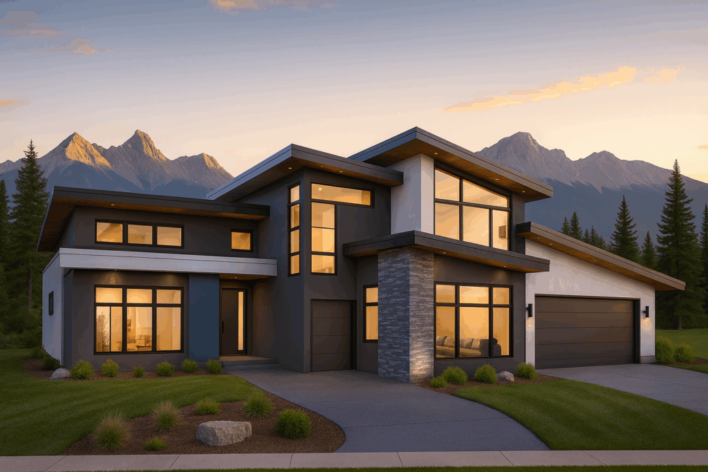 The Chalet Home – Modern mountain residence by ConstructionX, leading Custom Home Builders in Banff