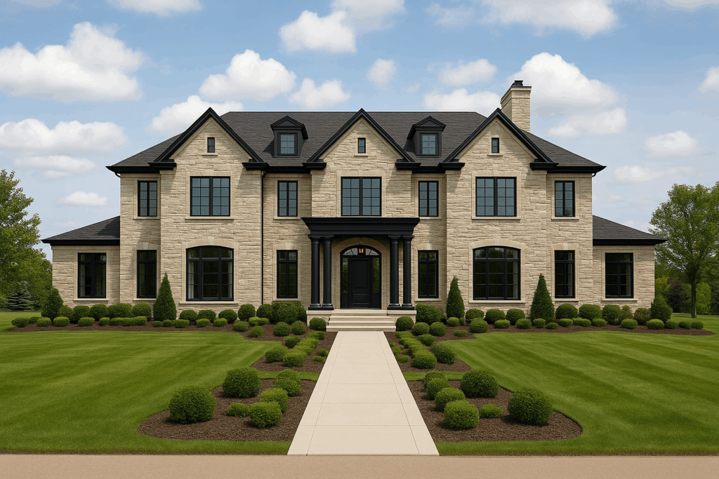Luxury stone estate by ConstructionX — Custom Home Builders in Windermere