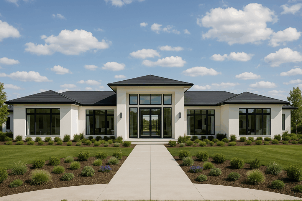 Modern ranch-style estate by ConstructionX — Custom Home Builders in Windermere