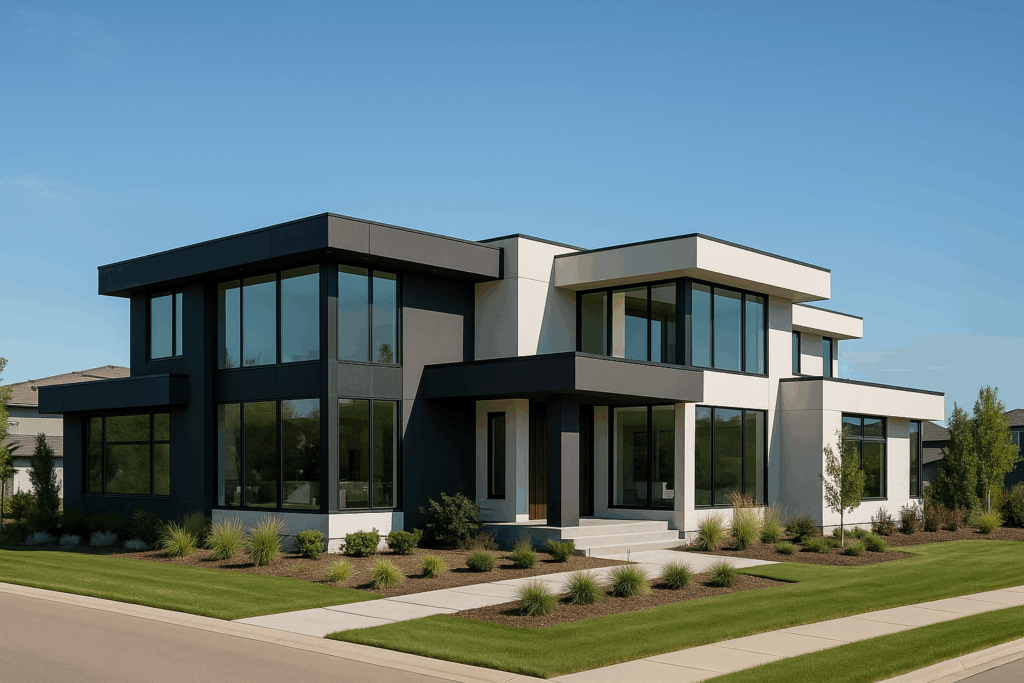 Modern contemporary residence by ConstructionX — Custom Home Builders in Windermere