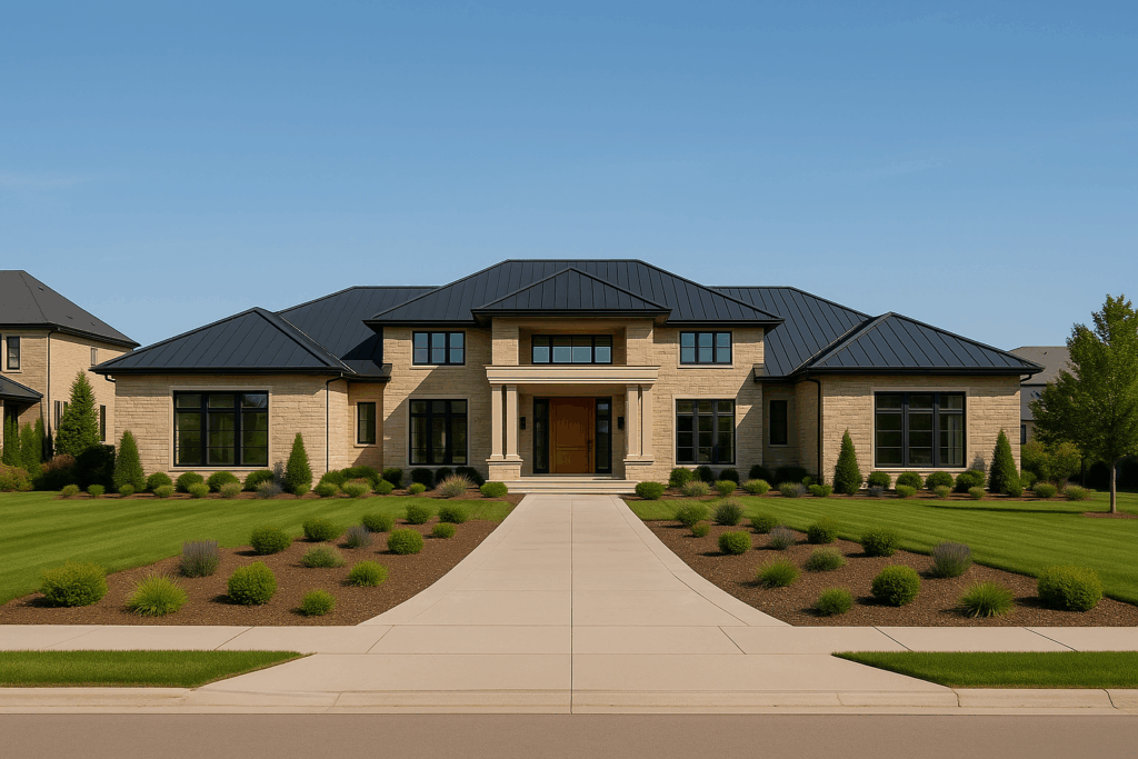 10,000 sq. ft. ranch-style luxury home by ConstructionX — Custom Home Builders in Windermere