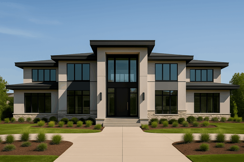 10,000 sq. ft. contemporary luxury home by ConstructionX — Custom Home Builders in Windermere