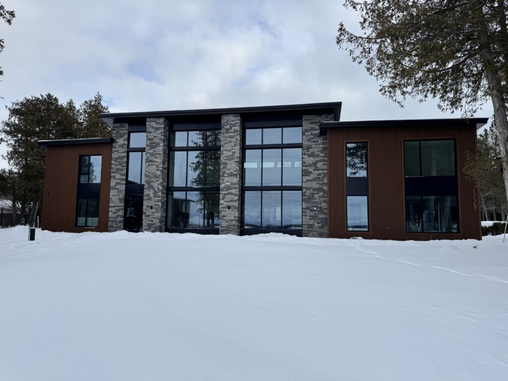 Nahma custom home project by ConstructionX — Custom Home Builders in Fenelon Falls